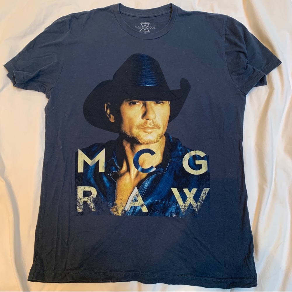 Tim McGraw Navy Concert Tee